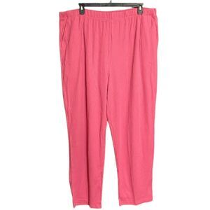 Woman Within 30/32 Tall Ribbed Lounge Pants New Sweats Casual Cozy Loungewear